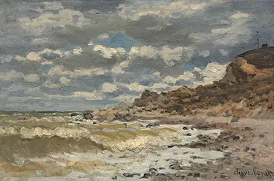 Seaside at Sainte-Adresse Claude Monet